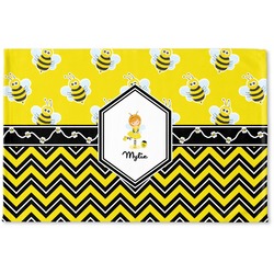 Buzzing Bee Woven Mat (Personalized)