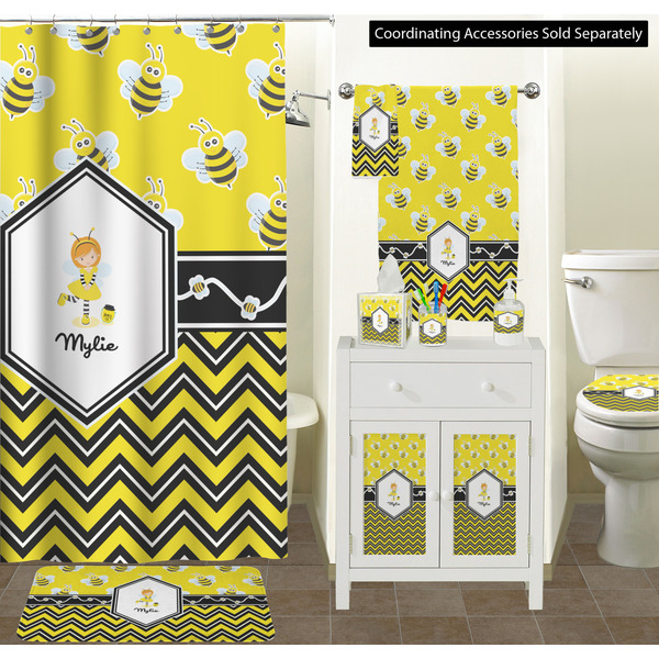 Buzzing Bee Bathroom Scene