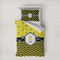 Buzzing Bee Duvet Cover Set - Twin XL (Personalized)