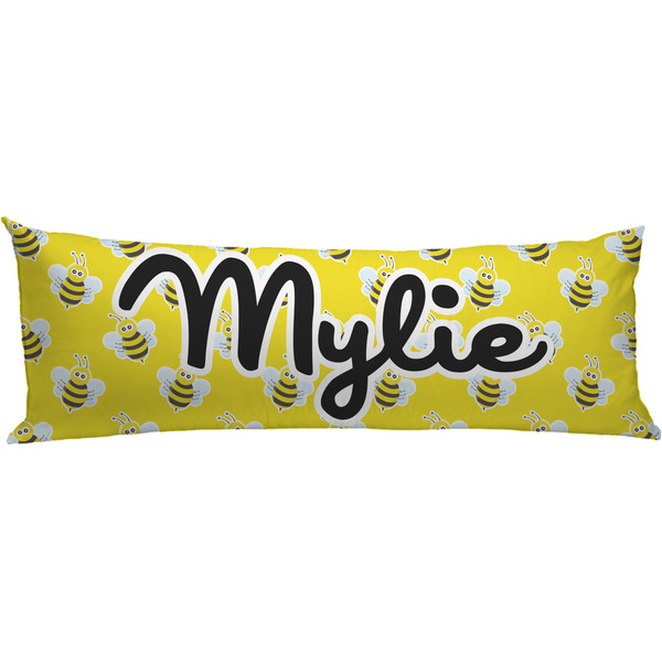Custom Buzzing Bee Body Pillow Case (Personalized)