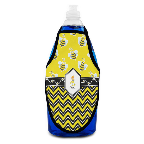 Buzzing Bee Bottle Apron - Soap - FRONT