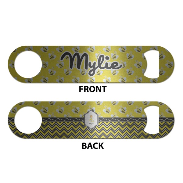 Buzzing Bee Bottle Opener - Front & Back