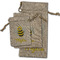 Buzzing Bee Burlap Gift Bags - (PARENT MAIN) All Three