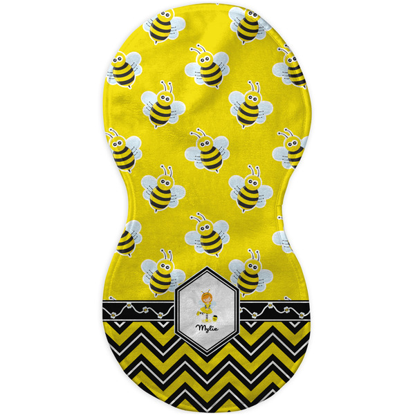 Buzzing Bee Burp Peanut Shaped Flat