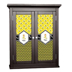 Buzzing Bee Cabinet Decal - Large (Personalized)
