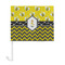Buzzing Bee Car Flag - Large - FRONT
