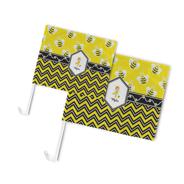 Buzzing Bee Car Flags - PARENT MAIN (both sizes)