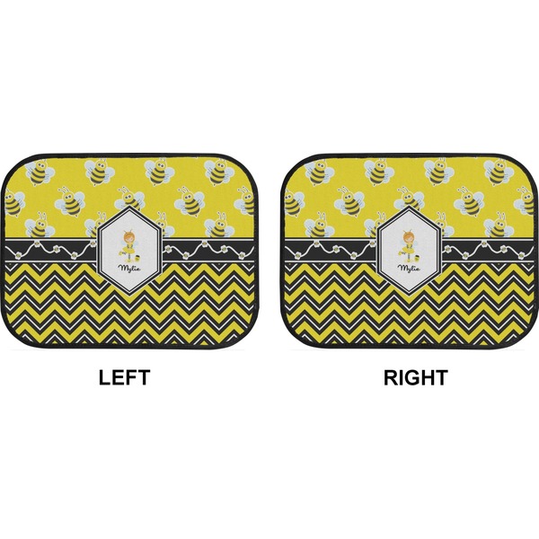 Buzzing Bee Car Floor Mats (Back Seat) (Approval)
