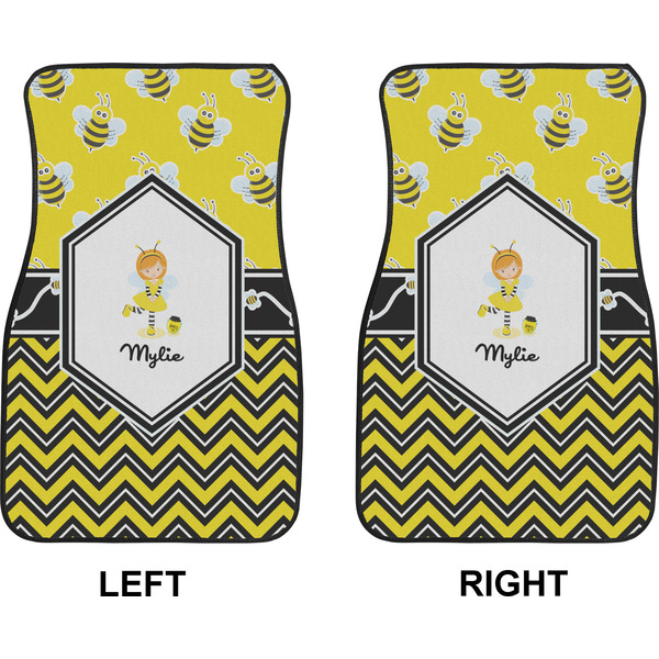 Buzzing Bee Car Mat Front - Approval