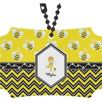 Buzzing Bee Rear View Mirror Ornament (Personalized)