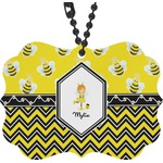 Buzzing Bee Rear View Mirror Decor (Personalized)