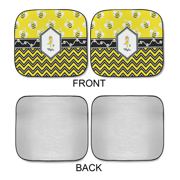 Buzzing Bee Car Sun Shades - APPROVAL