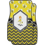Buzzing Bee Car Floor Mats (Personalized)
