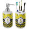 Buzzing Bee Ceramic Bathroom Accessories Set (Personalized)