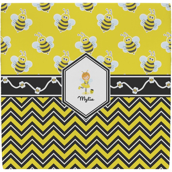 Custom Buzzing Bee Ceramic Tile Hot Pad (Personalized)