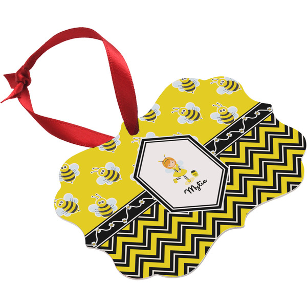 Buzzing Bee Christmas Ornament