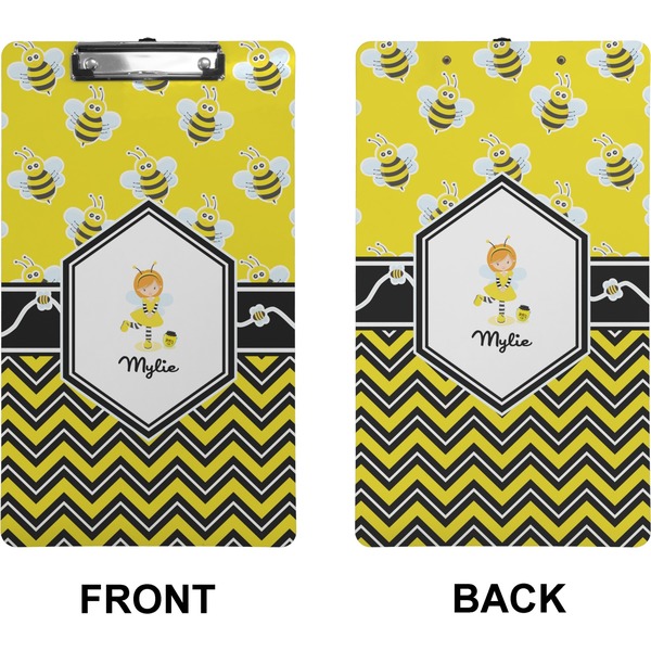 Buzzing Bee Clipboard (Legal) (Front + Back)