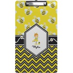 Buzzing Bee Clipboard (Legal Size) (Personalized)