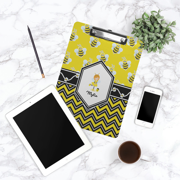 Buzzing Bee Clipboard - Lifestyle Photo