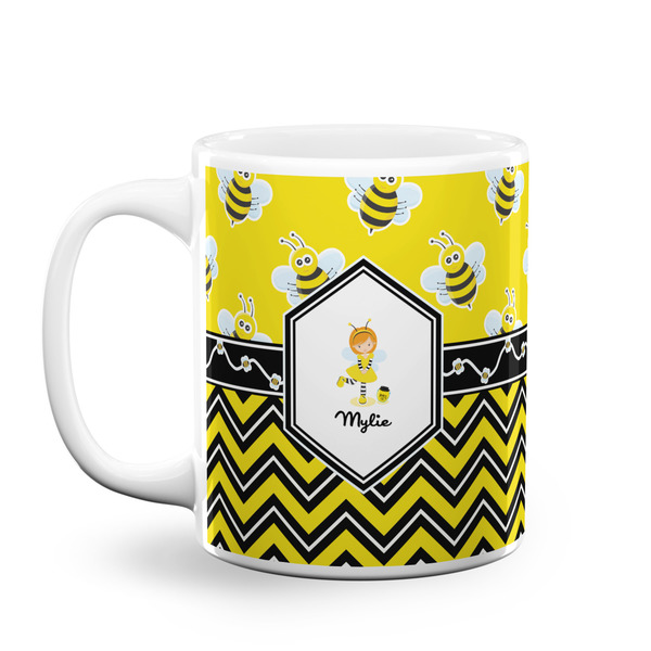 Custom Buzzing Bee Coffee Mug (Personalized)