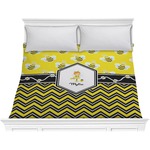 Buzzing Bee Comforter - King (Personalized)