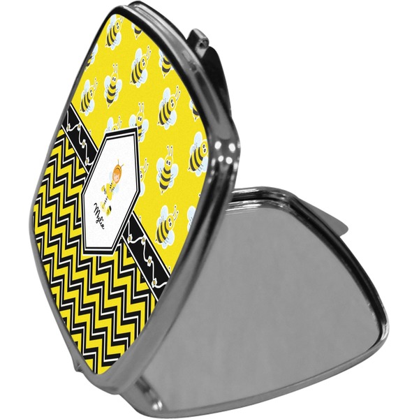 Buzzing Bee Compact Mirror (Side View)