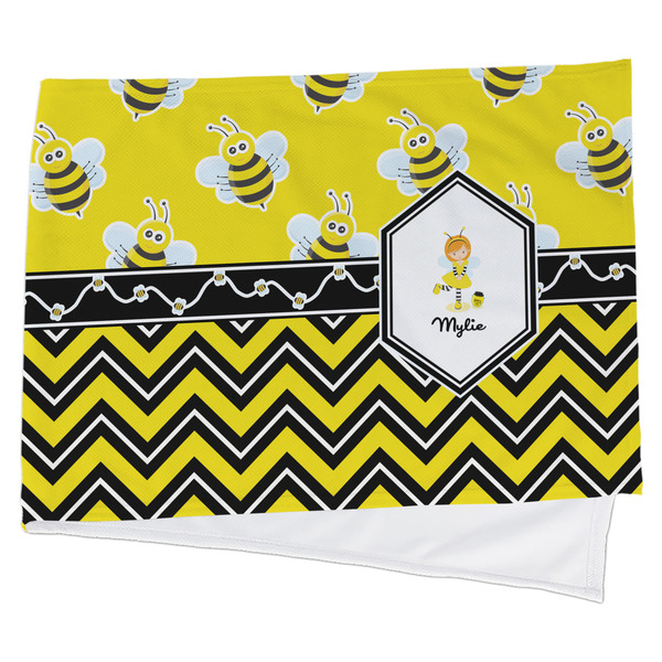 Custom Buzzing Bee Cooling Towel (Personalized)