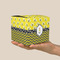Buzzing Bee Cube Favor Gift Box - On Hand - Scale View