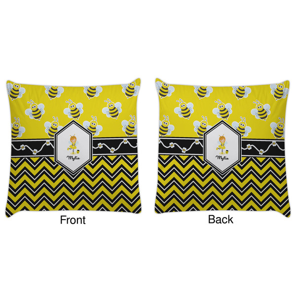 Buzzing Bee Decorative Pillow Case - Approval