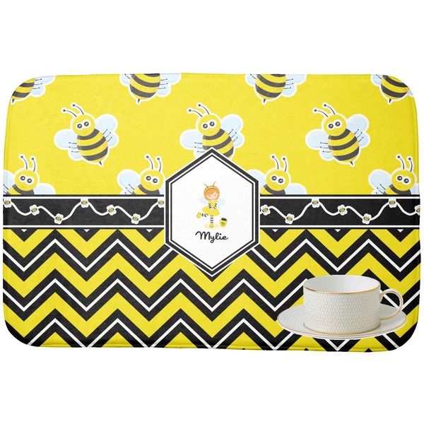 Buzzing Bee Dish Drying Mat