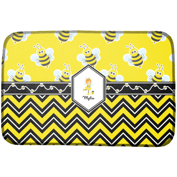 Custom Buzzing Bee Dish Drying Mat (Personalized)
