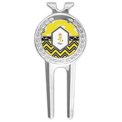 Buzzing Bee Golf Divot Tool & Ball Marker (Personalized)