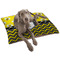 Buzzing Bee Dog Bed - Large LIFESTYLE