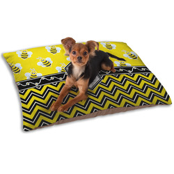 Buzzing Bee Dog Bed - Small w/ Name or Text