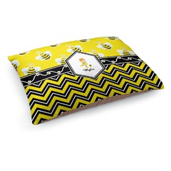 Buzzing Bee Dog Bed - Medium w/ Name or Text