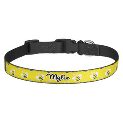 Buzzing Bee Dog Collar (Personalized)