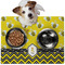 Buzzing Bee Dog Food Mat - Medium LIFESTYLE