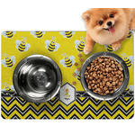 Buzzing Bee Dog Food Mat - Small w/ Name or Text