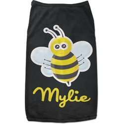 Buzzing Bee Black Pet Shirt - 3XL (Personalized)
