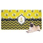 Buzzing Bee Dog Towel (Personalized)