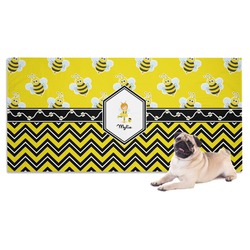 Buzzing Bee Dog Towel (Personalized)