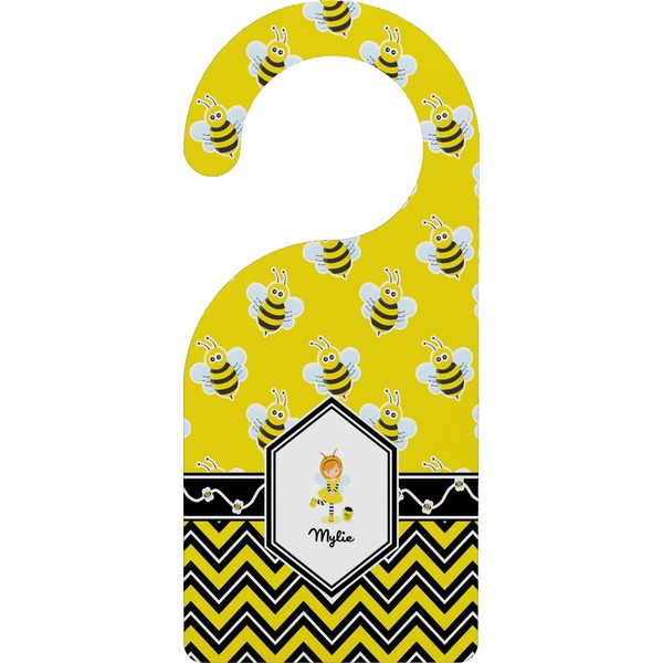 Custom Buzzing Bee Door Hanger (Personalized)