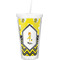 Buzzing Bee Double Wall Tumbler with Straw (Personalized)