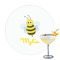 Buzzing Bee Printed Drink Topper (Personalized)
