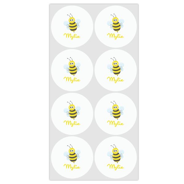 Buzzing Bee Drink Topper - Medium - Set of 12