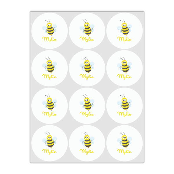 Buzzing Bee Drink Topper - Small - Set of 12