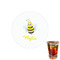 Buzzing Bee Printed Drink Topper - 1.5" (Personalized)