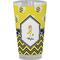 Buzzing Bee Pint Glass - Full Color - Front View