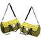 Buzzing Bee Duffle bag small front and back sides