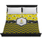 Buzzing Bee Duvet Cover - King - On Bed - No Prop
